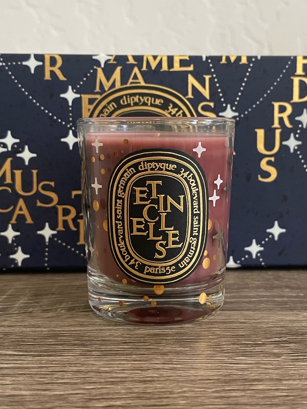 Diptyque Etincelles Limited Edition Votive Candle 2.4 oz | Red Wax